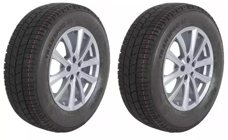 2xKLEBER TRANSPRO 4S 195/70R15 104/102 R PRZYCZEPNOŚĆ NA ŚNIEGU (3PMSF), WZMOCNIENIE (C)