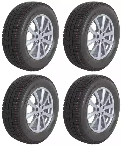 4xKLEBER TRANSPRO 4S 195/70R15 104/102 R PRZYCZEPNOŚĆ NA ŚNIEGU (3PMSF), WZMOCNIENIE (C)