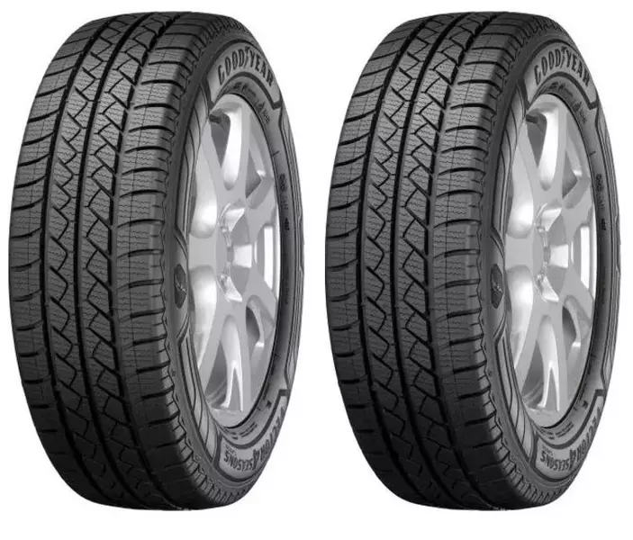 2xGOODYEAR VECTOR 4SEASONS CARGO 195/80R14 106/104 S PRZYCZEPNOŚĆ NA ŚNIEGU (3PMSF)