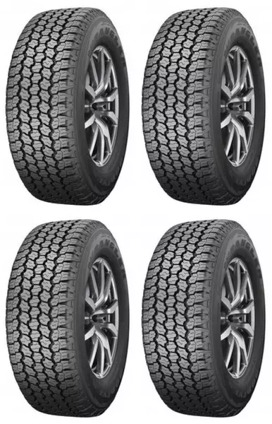 4xGOODYEAR WRANGLER ALL-TERRAIN ADVENTURE 255/65R17 110 T PRZYCZEPNOŚĆ NA ŚNIEGU (3PMSF)