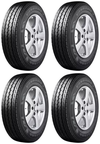 4xFIRESTONE VANHAWK 2 225/70R15 112 R PRZYCZEPNOŚĆ NA ŚNIEGU (3PMSF)