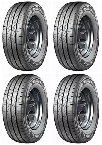 4xKUMHO PORTRAN KC53 195/60R16 99/97 H WZMOCNIENIE (C)