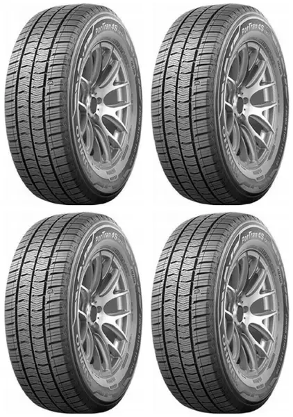 4xKUMHO POTRAN CX11 205/75R16 110 R PRZYCZEPNOŚĆ NA ŚNIEGU (3PMSF), WZMOCNIENIE (C)