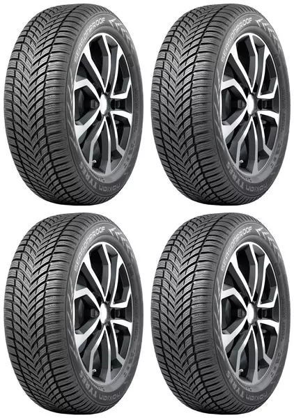 4xNOKIAN TYRES SEASONPROOF 225/45R17 94 W PRZYCZEPNOŚĆ NA ŚNIEGU (3PMSF), WZMOCNIENIE (XL)