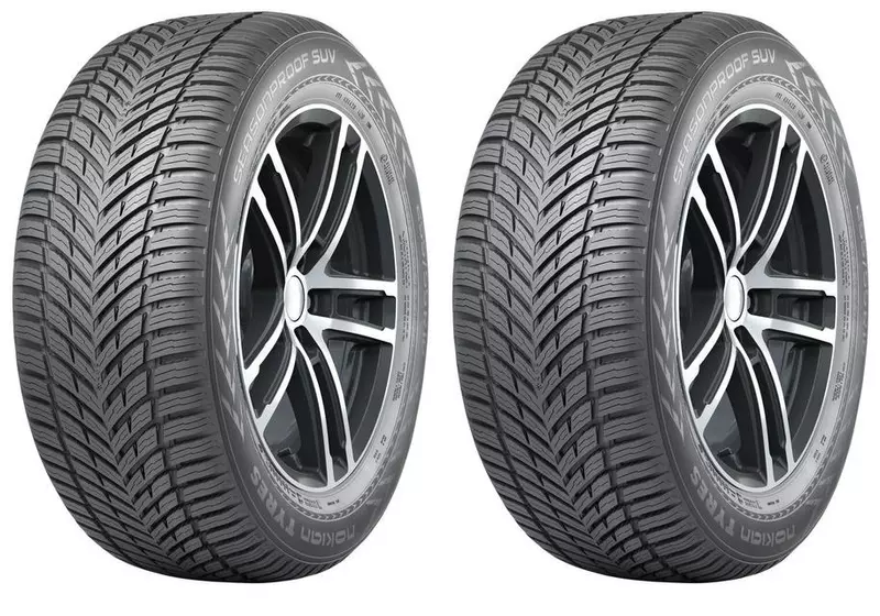 2xNOKIAN TYRES SEASONPROOF SUV 235/50R18 101 V PRZYCZEPNOŚĆ NA ŚNIEGU (3PMSF), WZMOCNIENIE (XL)