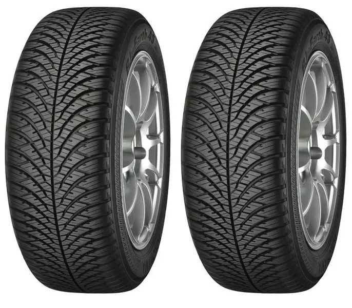 2xYOKOHAMA BLUEARTH-4S AW21 195/50R15 82 H PRZYCZEPNOŚĆ NA ŚNIEGU (3PMSF), RANT OCHRONNY