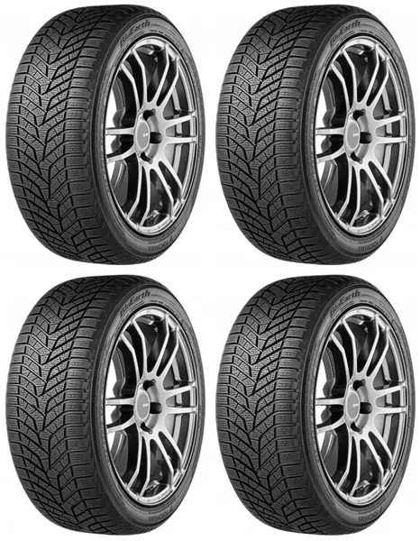 4xYOKOHAMA BLUEARTH WINTER V905 235/60R18 107 H PRZYCZEPNOŚĆ NA ŚNIEGU (3PMSF), WZMOCNIENIE (XL)