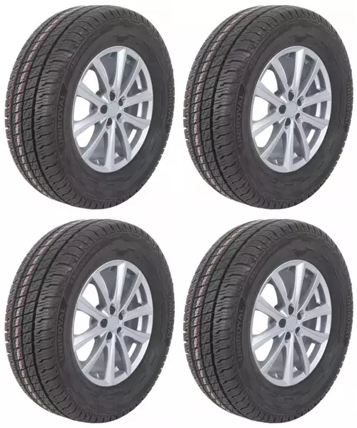 4xUNIROYAL ALLSEASONMAX 235/65R16 115/113 R WZMOCNIENIE (C)