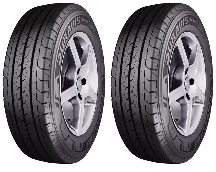 2xBRIDGESTONE DURAVIS R660 195/65R16 104 T