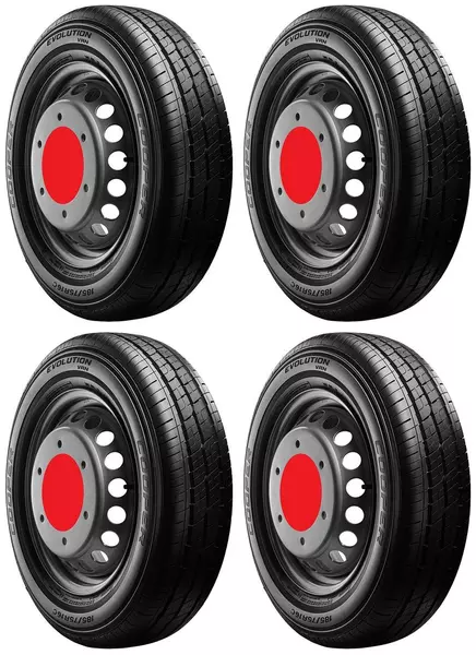 4xCOOPER EVOLUTION VAN 195/70R15 104/102 R WZMOCNIENIE (C)