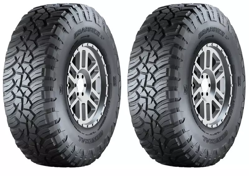 2xGENERAL TIRE GRABBER X3 33X12.50R15 108 Q RANT OCHRONNY