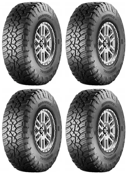 4xGENERAL TIRE GRABBER X3 235/75R15 110/107 Q RANT OCHRONNY