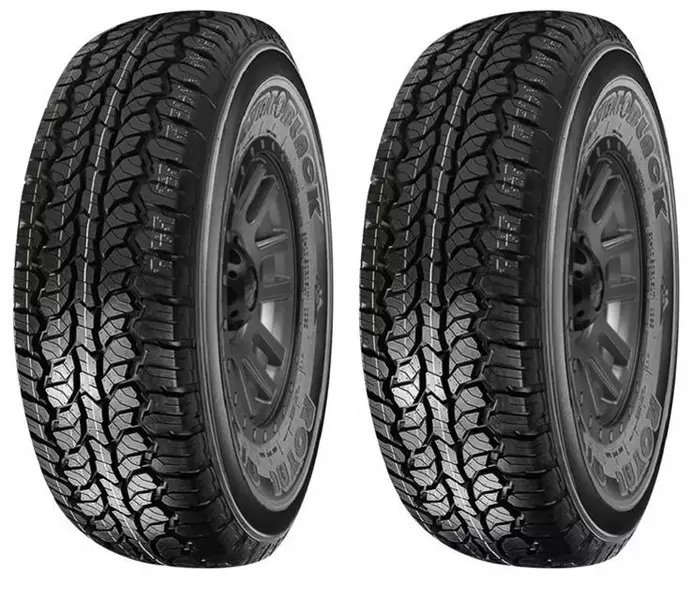 2xROYAL BLACK A/T 265/70R17 121 S