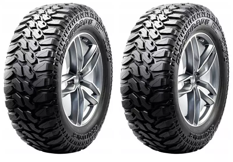 2xRADAR RENEGADE R7 M/T 35X12.50R17 125 K