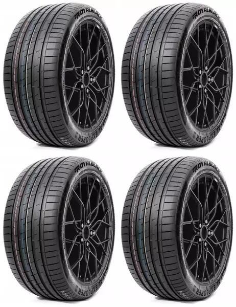 4xROYAL BLACK ROYAL EXPLORER II 225/50R18 99 W