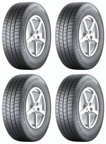 4xCONTINENTAL VANCONTACT WINTER 175/65R14 90/88 T PRZYCZEPNOŚĆ NA ŚNIEGU (3PMSF)