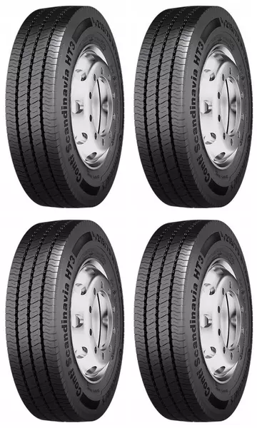 4xCONTINENTAL CONTI SCANDINAVIA HT3 235/75R17.5 143/141 K PRZYCZEPNOŚĆ NA ŚNIEGU (3PMSF)