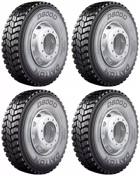 4xDAYTON D800DLT 13.00R22.5 156/150 K