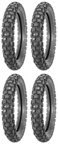 4xBRIDGESTONE TRAIL WING TW302 120/80-18 62 P