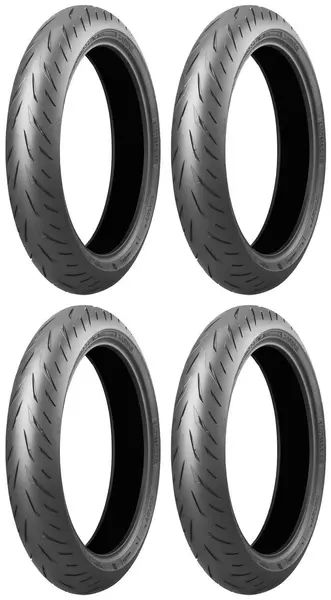 4xBRIDGESTONE BATTLAX S22 120/70ZR17 58 W