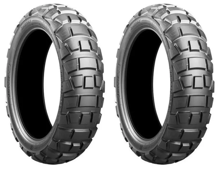 2xBRIDGESTONE BATTLAX AX41 90/100-19 55 P