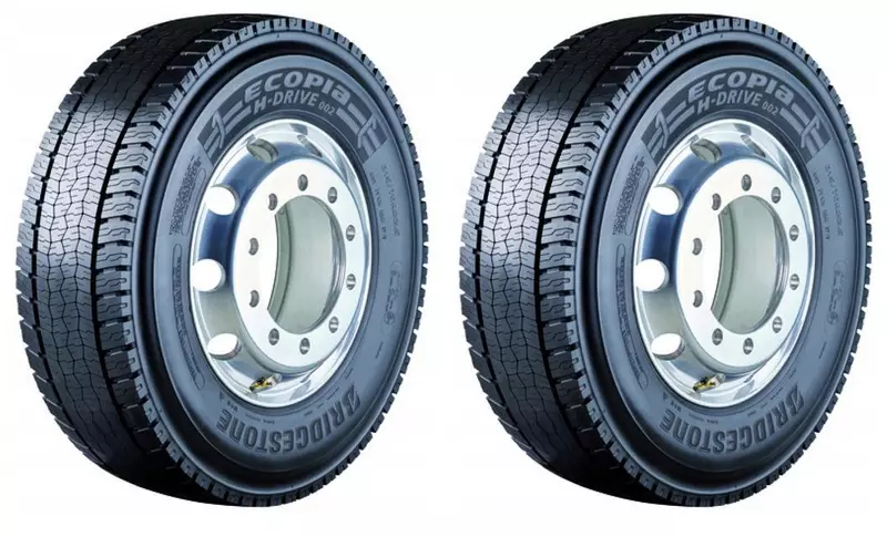 2xBRIDGESTONE ECOPIA H-DRIVE 002 315/60R22.5 153 L PRZYCZEPNOŚĆ NA ŚNIEGU (3PMSF)