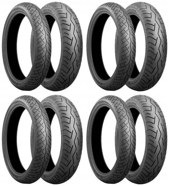 4xBRIDGESTONE BATTLAX BT-46 110/80-17 57 V