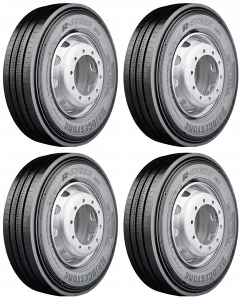 4xBRIDGESTONE STEERR002 235/75R17.5 132 M PRZYCZEPNOŚĆ NA ŚNIEGU (3PMSF)