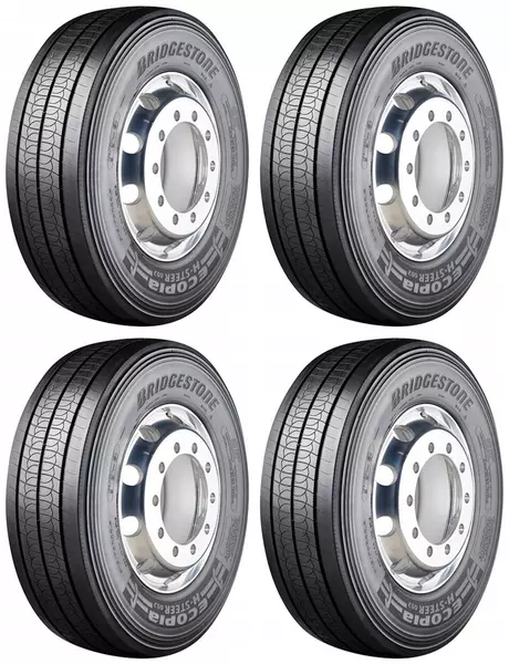 4xBRIDGESTONE ECO HS2 315/80R22.5 156 L