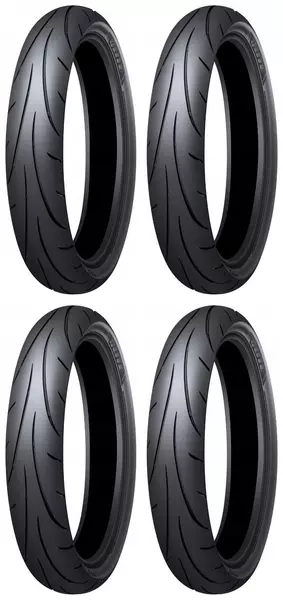 4xDUNLOP SPORTMAX Q-LITE 130/70-17 62 H