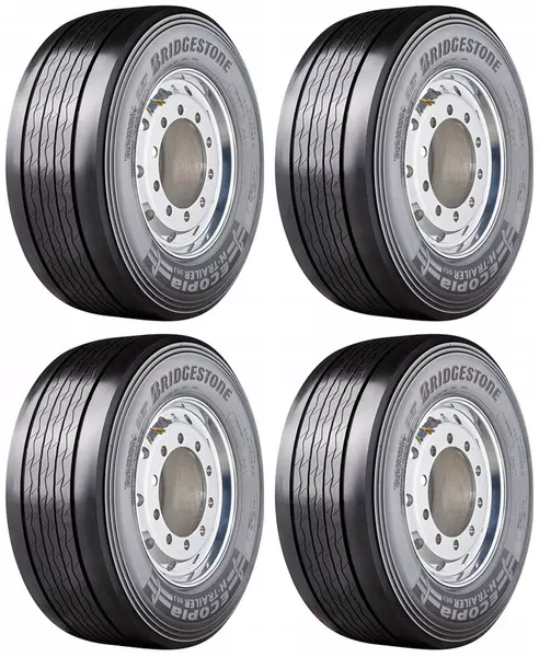 4xBRIDGESTONE HT2 ECOPIA 385/55R22.5 160 K PRZYCZEPNOŚĆ NA ŚNIEGU (3PMSF)