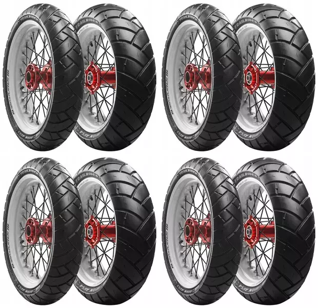 4xAVON TRAILRIDER R 140/80R17 65 V