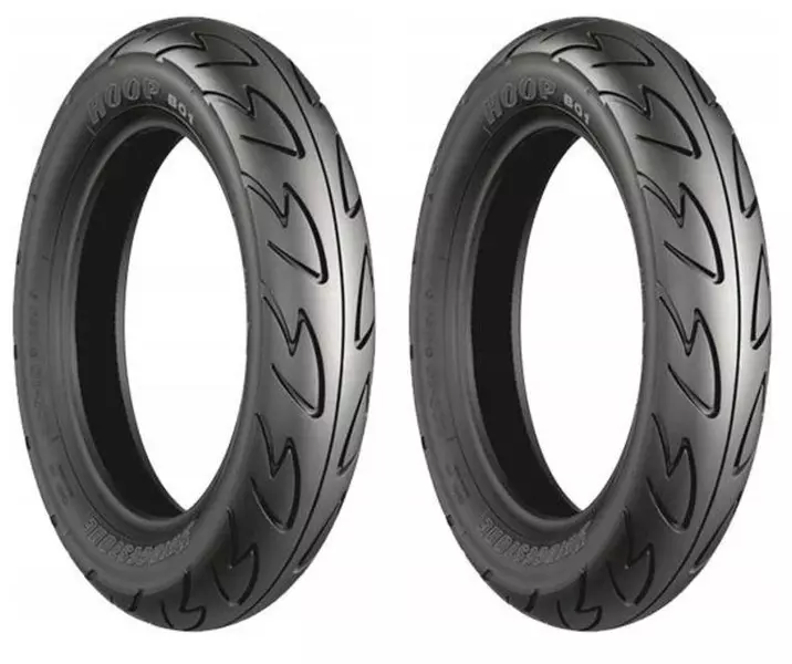 2xBRIDGESTONE HOOP B01 90/90-12 44 J