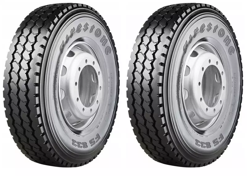 2xFIRESTONE FS 833 13.00R22.5 156 K PRZYCZEPNOŚĆ NA ŚNIEGU (3PMSF)