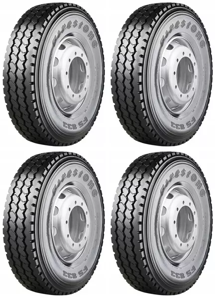 4xFIRESTONE FS 833 13.00R22.5 156 K PRZYCZEPNOŚĆ NA ŚNIEGU (3PMSF)