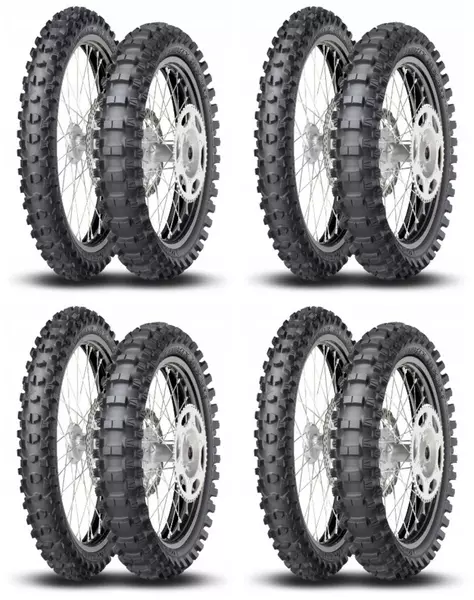 4xDUNLOP GEOMAX MX34 100/90-19 57 M