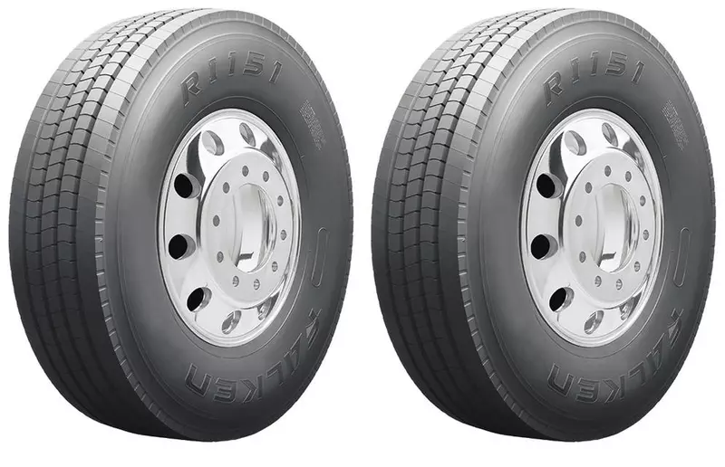 2xFALKEN RI151 215/75R17.5 126/124 M PRZYCZEPNOŚĆ NA ŚNIEGU (3PMSF)