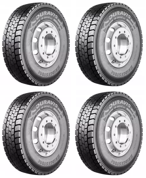 4xBRIDGESTONE R-DRIVE 002 315/80R22.5 156 L PRZYCZEPNOŚĆ NA ŚNIEGU (3PMSF)