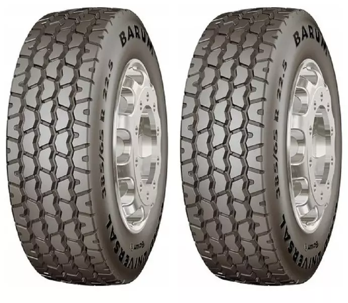 2xBARUM BU 49 385/65R22.5 160 K