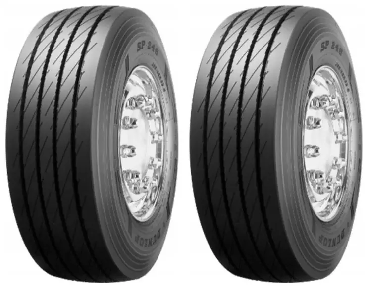 2xDUNLOP SP246 265/70R19.5 143/141 J PRZYCZEPNOŚĆ NA ŚNIEGU (3PMSF)