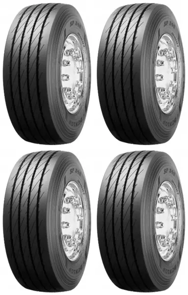 4xDUNLOP SP246 265/70R19.5 143/141 J PRZYCZEPNOŚĆ NA ŚNIEGU (3PMSF)