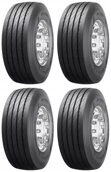 4xDUNLOP SP246 285/70R19.5 150/148 J PRZYCZEPNOŚĆ NA ŚNIEGU (3PMSF)