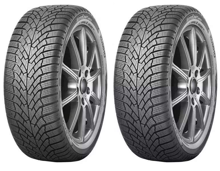 2xKUMHO WINTERCRAFT WP52 195/65R16 92 H PRZYCZEPNOŚĆ NA ŚNIEGU (3PMSF)