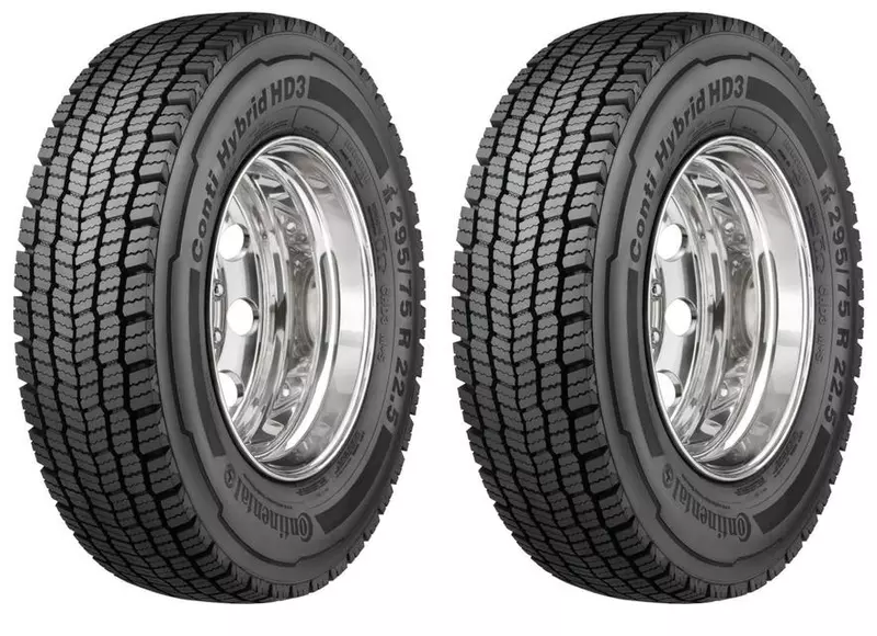 2xCONTINENTAL CONTI HYBRID HD3 245/70R19.5 136/134 M PRZYCZEPNOŚĆ NA ŚNIEGU (3PMSF)