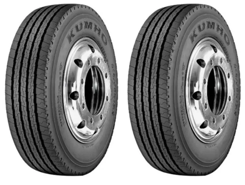 2xKUMHO KRS03 275/70R22.5 148/145 M