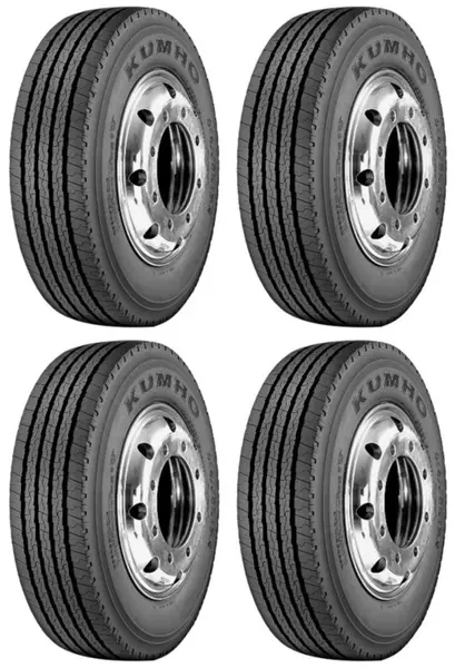 4xKUMHO KRS03 275/70R22.5 148/145 M