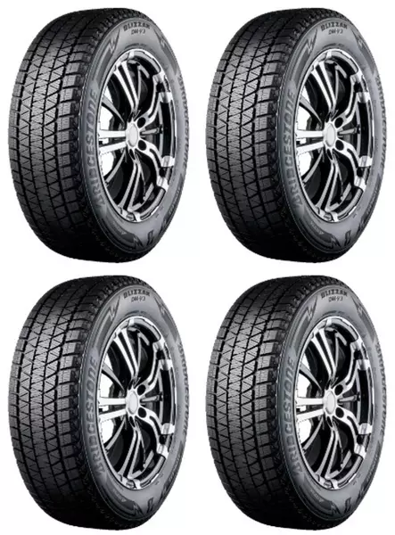 4xBRIDGESTONE BLIZZAK DM-V3 265/45R20 108 T PRZYCZEPNOŚĆ NA LODZIE