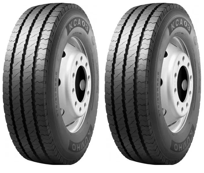 2xKUMHO KCA03 295/80R22.5 154/149 J