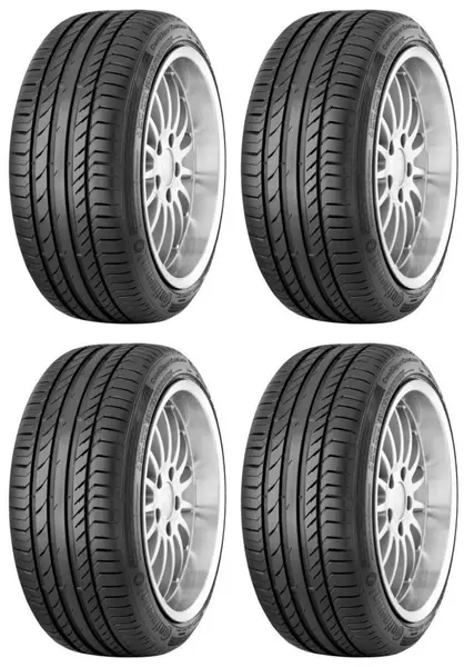 4xCONTINENTAL CONTISPORTCONTACT 5 255/45R17 98 Y RANT OCHRONNY MO - MECEDES-BENZ