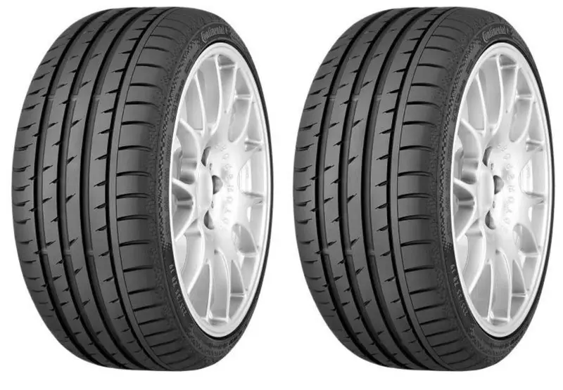 2xCONTINENTAL CONTISPORTCONTACT 3 245/45R18 96 Y RUN FLAT * - BMW